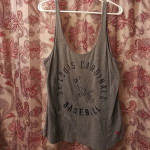 Pink STL Cardinals Tank. Size M.